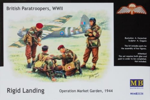 Go to product MASTER BOX 3534 - 1:35 British paratroopers, 1944. Kit 2