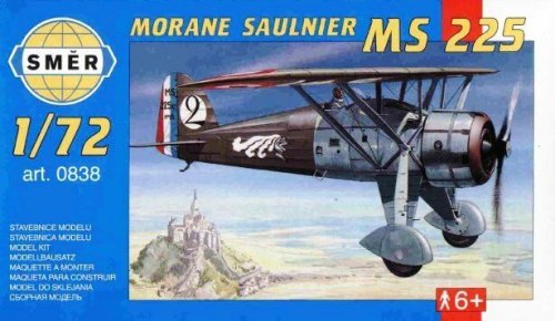 Go to product SMER 0838 - 1:72 Morane Saulnier MS 225