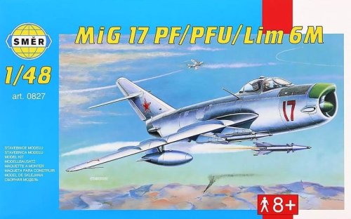 Go to product SMER 0827 - 1:48 MiG-17PF / PFU / Lim-6M
