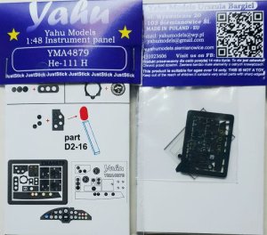 YAHU YMA4879 - 1:48 Heinkel He-111 H - Instrument Panel