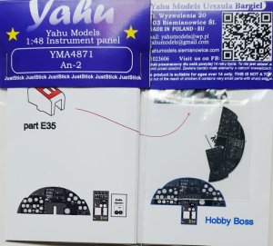 YAHU YMA4871 - 1:48 An-2 - Instrument Panel