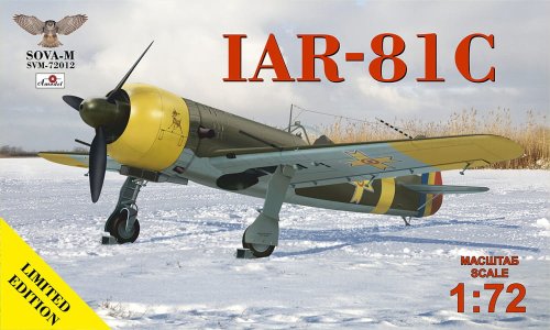 Go to product SOVA 72012 - 1:72 IAR-81C