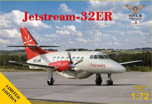 Go to product SOVA 72010 - 1:72 Jetstream 32ER