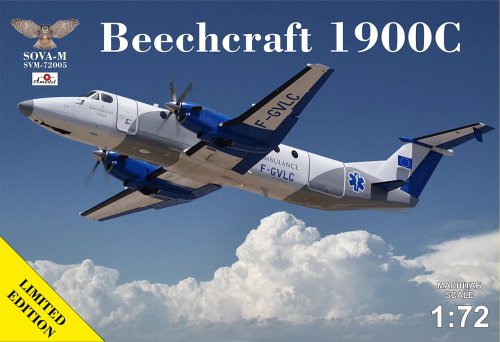 Go to product SOVA 72005 - 1:72 Beechcraft 1900C