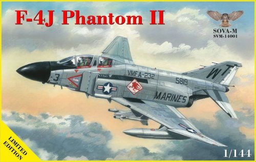 Go to product SOVA 14001 - 1:144 F4J Phantom