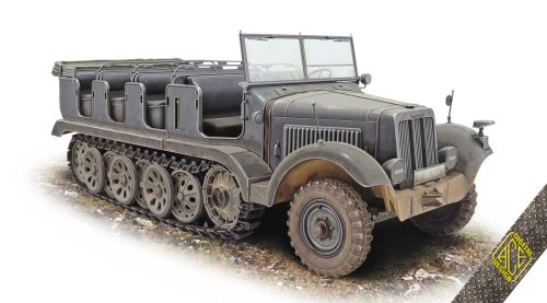 Go to product ACE 72567 - 1:72 Sd.Kfz.6 Zugkraftwagen 5t Pionier