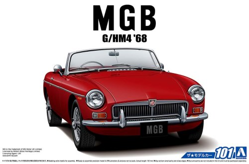 Go to product AOSHIMA 05685 - 1:24 BLMC G/HM4 MG-B MK-2 '68