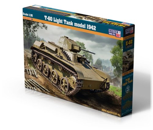 Go to product MISTERCRAFT E02 - 1:35 T-60 Light Tank Model 1942