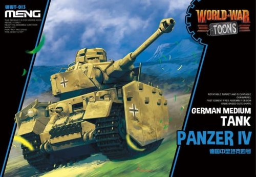 Go to product MENG MODEL WWT013 - World War Toons Panzer IV