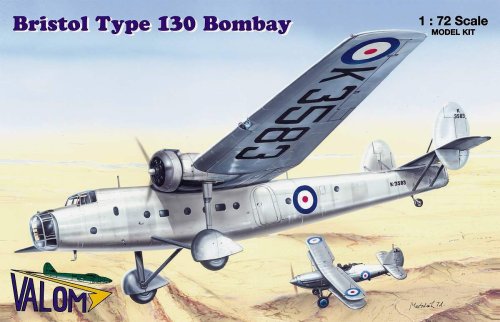 Go to product VALOM 72055 - 1:72 Bristol Type 130 Bombay