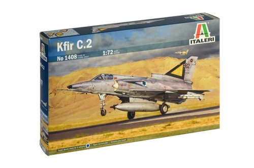 Go to product ITALERI 1408 - 1:72 Kfir C.2