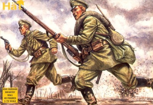 Go to product HAT 8061 - 1:72 WWI Russian Infantry