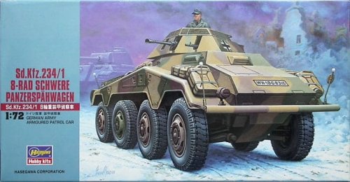 Go to product HASEGAWA MT53 31153 - 1:72  Sd.Kfz 234/1 8 Rad