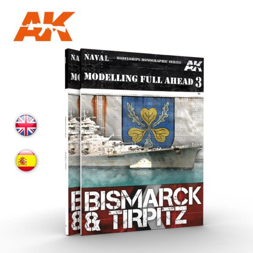 Go to product AK INTERACTIVE 249 - Bismark & Tirpitz - Modelling Full Ahead 3