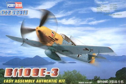 Go to product HOBBY BOSS 80253 - 1:72 Bf-109 E-3