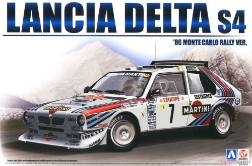 Go to product BEEMAX B24020 - 1:24 Lancia Delta S4 86 Monte Carlo Rally