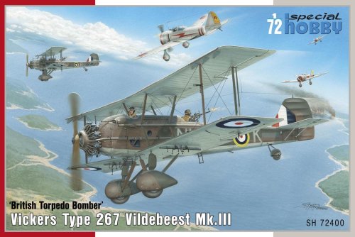 Go to product SPECIAL HOBBY 72400 - 1:72 Vickers Vildebeest Mk.III