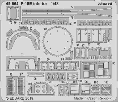 Go to product EDUARD 49964 - 1:48 F-15E interior