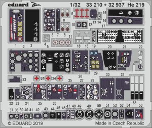 EDUARD 33210 - 1:32 He 219