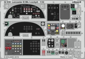 EDUARD 32938 - 1:32 Lancaster B Mk.I cockpit