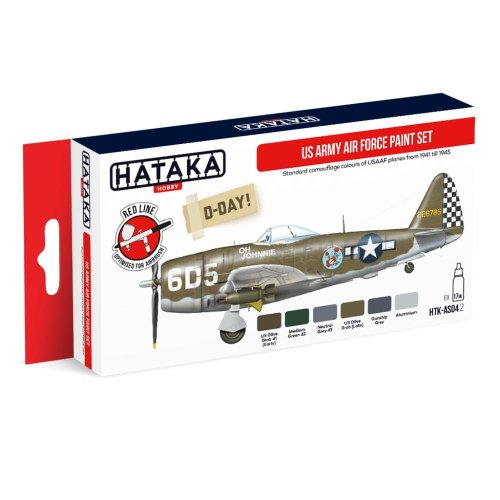 Go to product HATAKA AS04.2 - US Army Air Force paint set