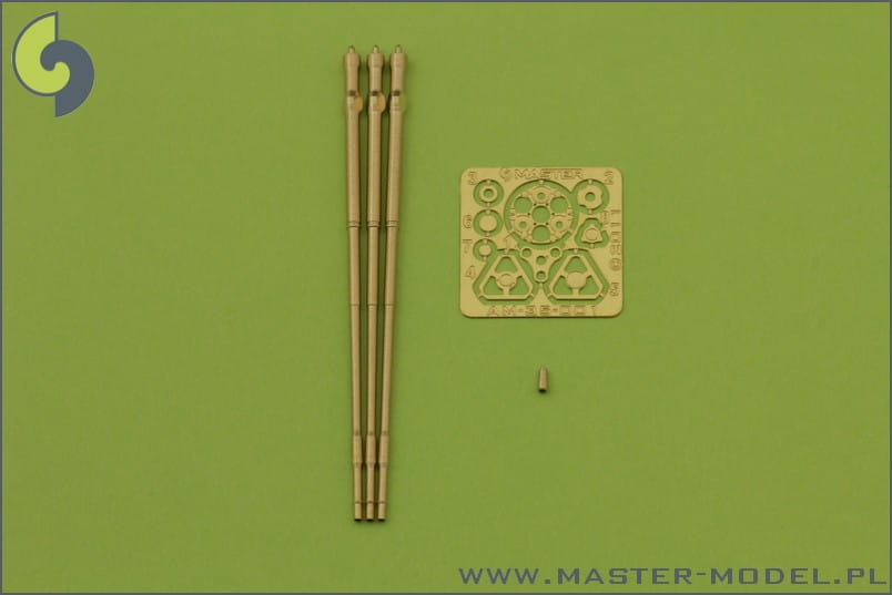 Go to product MASTER AM-35-001 - 1:35 M197 three barrelled rotary 20 mm cannon AH-1 Cobra