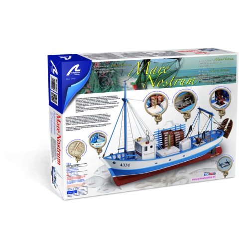 Go to product ARTESANIA LATINA 20100-N - 1:35 Trawler Mare Nostrum