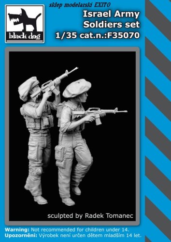 Go to product BLACK DOG F35070 - 1:35 Israel Army Soldiers set