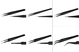 FINE-ART FA-516 - Tweezers set 6pcs.