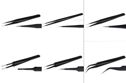 Go to product FINE-ART FA-516 - Tweezers set 6pcs.