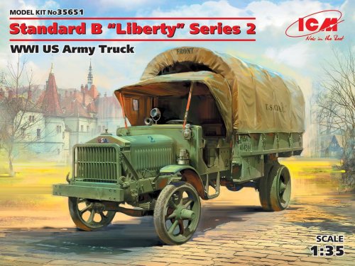 Go to product ICM 35651 - 1:35 Standard B Liberty Series 2 WWI US Army Truck