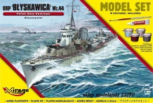 MIRAGE 840091 - 1:400 ORP Blyskawica wz. 44 - Model Set
