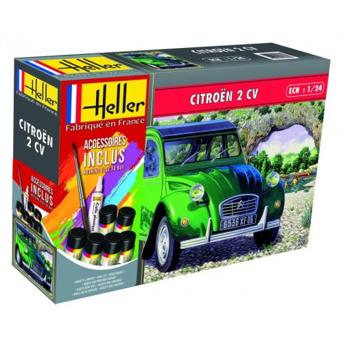 Go to product HELLER 56765 - 1:24 Citroen 2 CV