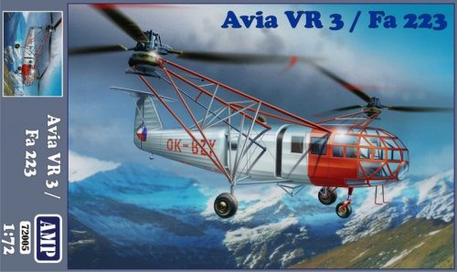 Go to product AMP 72005 - 1:72 Avia VR3 / Fa 223