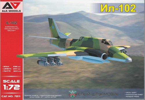 Go to product A&A MODELS 7211 - 1:72 Ilyushin IL-102