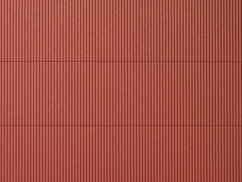 Go to product AUHAGEN 52430 H0 - Corrugated iron sheet, reddish brown