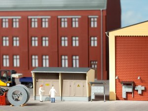 AUHAGEN 11427 H0 - Substation with accessories