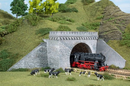 Go to product AUHAGEN 11343 H0 - Tunnel portals double track