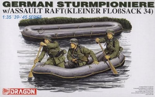 Go to product DRAGON 6076 - 1:35 German Sturmpioniere w/Assault Raft