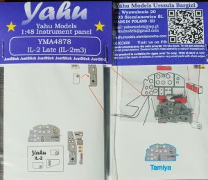 YAHU YMA4878 - 1:48  IL-2 Late / IL-2m3 - Instrument Panel