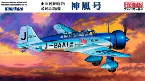FINE MOLDS FB26 - 1:48 Mitsubishi Karigane Aircraft Ki-15 Kamikaze - World Record Flight 1937