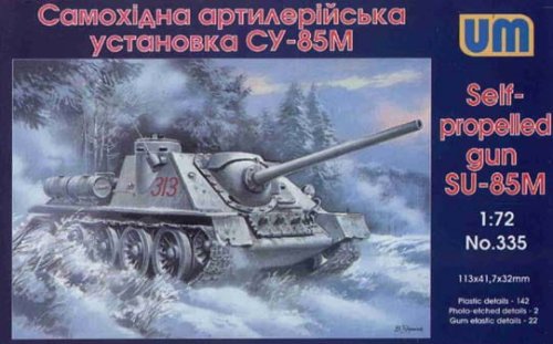 Go to product UNIMODELS 335 - 1:72 Self Propelled Gun SU-85M