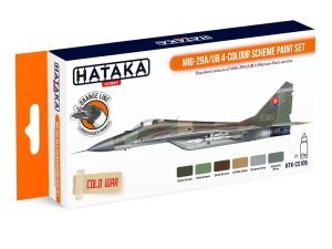 HATAKA CS105 - MiG-29 A/UB 4 colour scheme paint set
