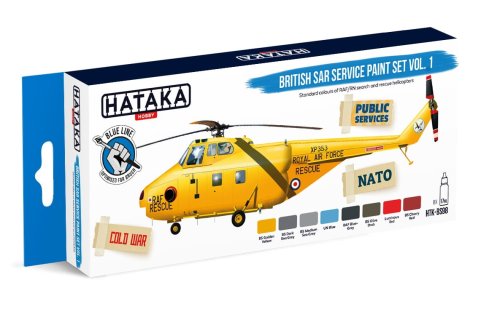 Go to product HATAKA BS98 - British SAR Service.vol.1 paint set