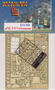 PART S72260 - 1:72 PZL P.37 Łoś