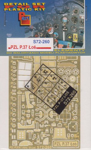 Go to product PART S72260 - 1:72 PZL P.37 Łoś