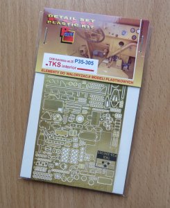 PART P35305 - 1:35 TKS CKM Hotchkiss wz.25 - interior