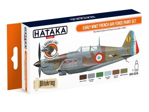 Go to product HATAKA CS16 - Early WW2 French Air Force paint set