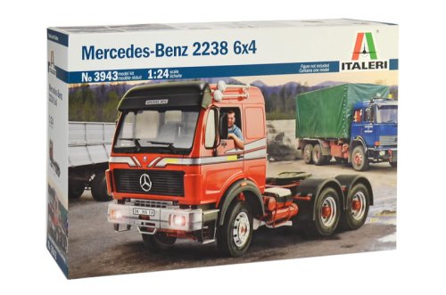 Go to product ITALERI 3943 - 1:24 Mercedes Benz 2238 6x4