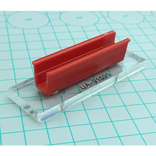 Go to product U-STAR UA91595R - Transparent Grinding Plate Red